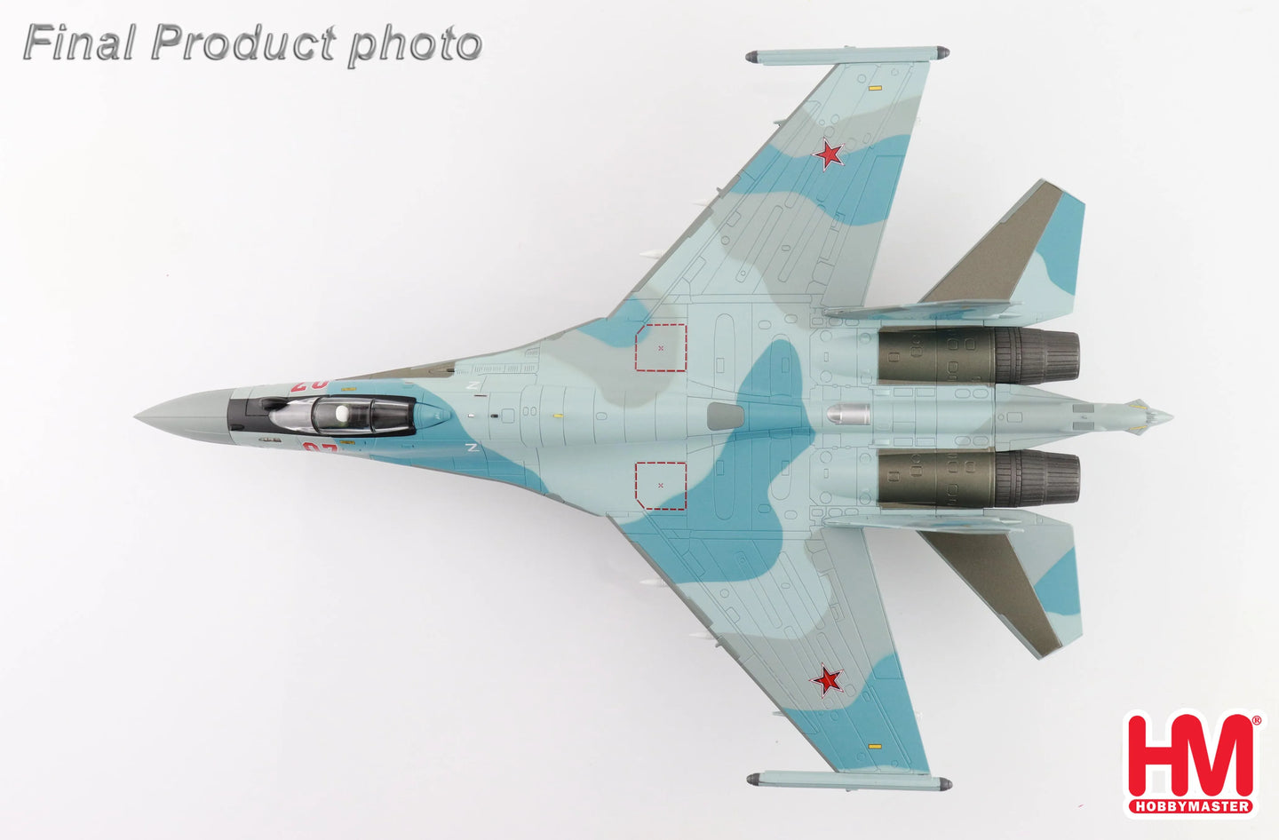 HOBBY MASTER SU-35S FLANKER E RUSSIAN AIR FORCE RED 07/RF-95909 SYRIA 2023